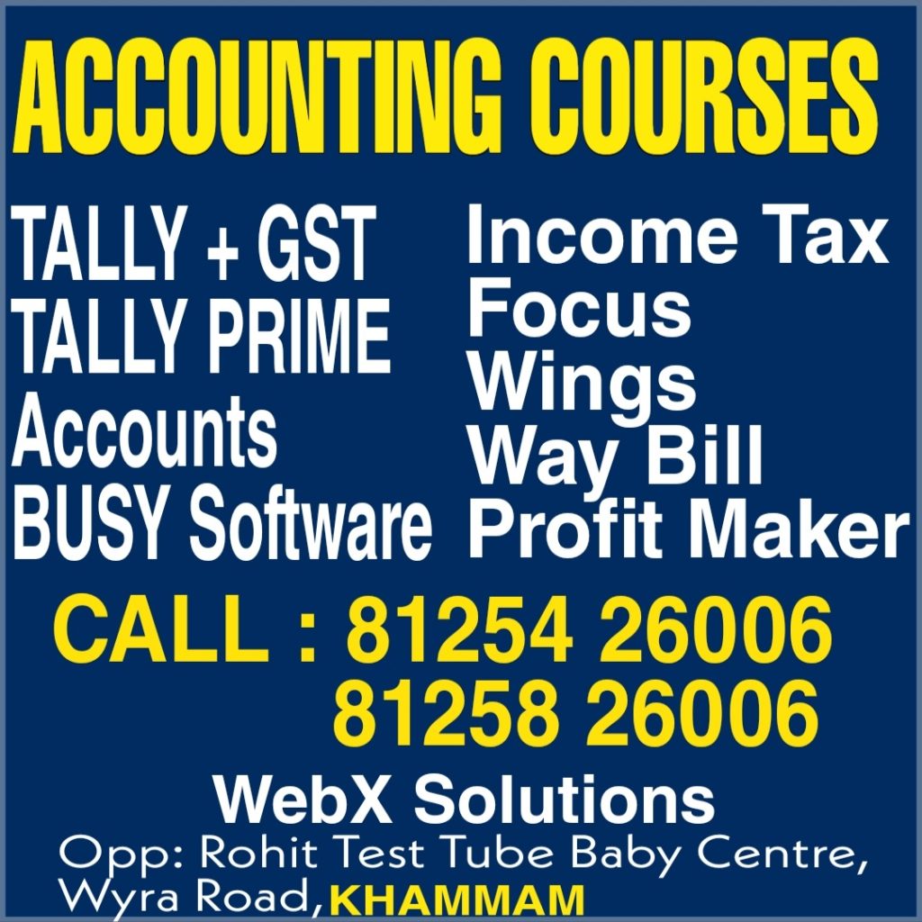 Tally classes in khammam